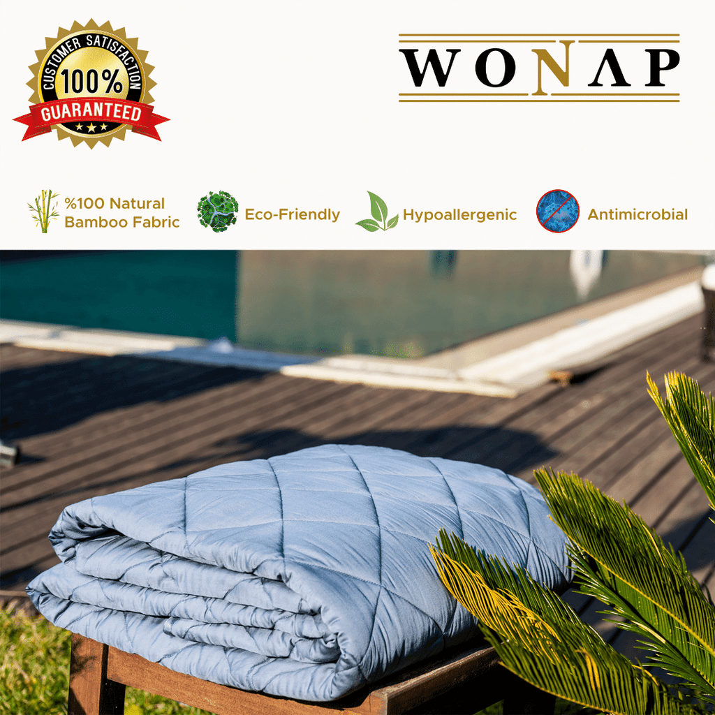 WONAP Bamboo Weighted Blanket - WONAP